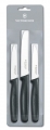 Victorinox Schweizer Gemsemesser-Set 3.tlg schwarz